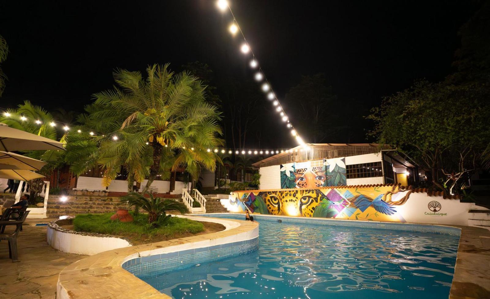 Casabosque Hotel Tarapoto Bagian luar foto